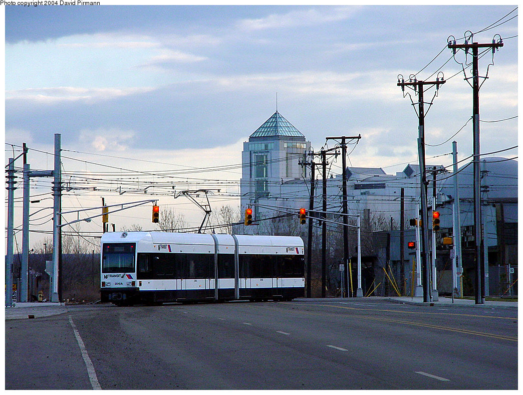 (294k, 1044x788)<br><b>Country:</b> United States<br><b>City:</b> Jersey City, NJ<br><b>System:</b> Hudson Bergen Light Rail<br><b>Location:</b> Jersey Avenue<br><b>Car:</b> NJT-HBLR LRV (Kinki-Sharyo, 1998-99) 2010 <br><b>Photo by:</b> David Pirmann<br><b>Date:</b> 3/26/2000<br><b>Viewed (this week/total):</b> 0 / 3607